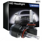 2pcs H11 H9 H8 HID Car Headlight Bulb Bright White Low Beam DC12V 35W 6000K
