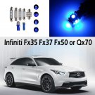 21×Blue LED Interior Light Package Kit for Infiniti Fx35 Fx37 Fx50 or Qx70