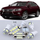 20×Xenon White LED Interior Light Package Kit for Lexus Rx350 Rx450 2010-2016