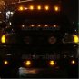 5pc Truck Semi-Trailer Amber Cab Marker Roof Top Clearance Light For Ford Pickup