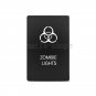 12V Push Switch Blue LED Etching Zombie Lights For Toyota - 1.28" x 0.87"
