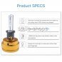 55W HID Xenon Headlight No Need Ballast KIT Bulbs H1 H3 H4 H7 H11 9005 9006 9012