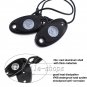4pc 9W RGB Cree LED Rock Light Jeep ATV Off-road Truck Under Body Trail Rig Lamp