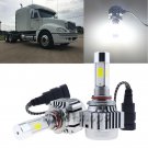 2Pcs 9006 LED Headlight Bulb Conversion Kit For Freightliner Columbia 96-13 Low