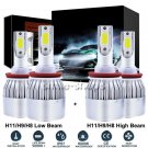 H11+H11 Combo 2600W LED Car Headlight Bulb Kit Hi/Lo Beam For Chevrolet Impala