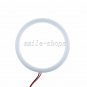 4x Cotton Angel Eye Halo Ring Light LED SMD For BMW LCI E46 3 Series 2D Facelift
