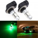 2pcs 881 LED Fog Light Green Advanced 886 894 896 COB DRL Driving Fog Bulbs Lamp