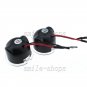 2x No Flashing White LED Side Mirror Puddle Lights For Ford Fusion Gen 2 13-2017