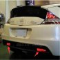 2 x Red Lens LED Bumper Reflector as LED Taillight Brake Lights For Lexus Toyota