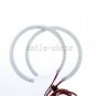 4 x Angel Eyes Halo Ring Ultra Bright White SMD LED Kit For BMW E53 X5 1999-2004