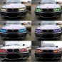 4pcs Angel Eye Halo Ring Lights RGB Multi-Color LED SMD For BMW E46 E39 E38 E36