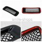 9x Front Grille Mesh Inserts + Headlight Lamp Cover For Jeep Patriot 2011-2017