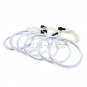 6pcs 95mm 90mm 85mm White CCFL Angel Eyes Halo Ring For 2005-2011 Alfa Romeo 159