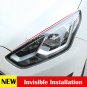 Car LED Headlight Light Bar DRL Turn Signal Light Flowing Lamp White+Amber 60CM