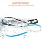 Car LED Headlight Light Bar DRL Turn Signal Light Flowing Lamp White+Amber 60CM