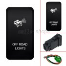 12V Push Switch White LED Off Road Lights For Toyota Tacoma 2005-2011