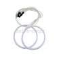 For Alfa Romeo 159 2005-2011 CCFL White Angel Eye Halo Rings Kit 95mm 90mm 85mm