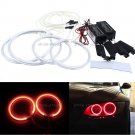 Red CCFL LED Halo Rings Kit For BMW M3 E90 E91 LCI with HID Headlight 2006-2012
