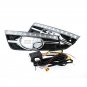2pc For Chevrolet Cruze 2009-2013 LED Daytime Running Light DRL With Turn Signal