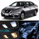 8pcs White Reverse + Tag + Interior LED Lights Fit For 2013-2017 Nissan Sentra