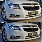 2pcs LED Daytime Running Light DRL W/Turn Signal For Chevrolet Cruze 2009-2013