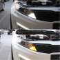 2pcs Bright Switchback DRL Parking Turn Signal LED Lights For 16-17 Accord Civic