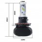 H13 LED Headlight Conversion Kit For Freightliner Argosy Semi Truck 50W CSP Chip