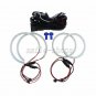 4 x White Angel Eye Halo Light SMD For BMW E83 E46ti X3 White compact 3 3 series