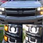 2pcs 7443 Switchback Front Parking Turn Signal LED Lights For 15-17 Toyota Camry