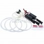 4pcs Red LED CCFL Angel Eye Halo Rings Light For BMW E38 E39 E46 3 5 7 Series