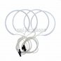 4pcs Red LED CCFL Angel Eye Halo Rings Light For BMW E38 E39 E46 3 5 7 Series