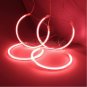4pcs Red LED CCFL Angel Eye Halo Rings Light For BMW E38 E39 E46 3 5 7 Series