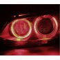 4pcs Red LED CCFL Angel Eye Halo Rings Light For BMW E38 E39 E46 3 5 7 Series