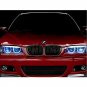 4 x CCFL Blue LED Angel Eyes Halo Ring For BMW E46 3 Series Non Projector 325i