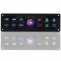 12V Car Marine Boat 6-Gang Laser Waterproof Circuit Rocker Switch Panel Breaker