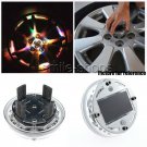4-Mode RGB Car Auto Solar Energy Flash Wheel Tire Light Lamp Decoration 12 LED