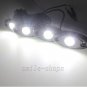 4X 9W White Cree LED Rock Light Jeep ATV Offraod Truck Under Body Trail Rig Lamp