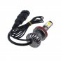2pcs Switchback White & Amber H11 H9 H8 LED COB Fog Driving Lamp DRL Turn Signal