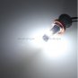 2pcs Switchback White & Amber H11 H9 H8 LED COB Fog Driving Lamp DRL Turn Signal