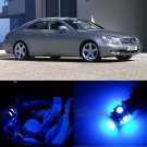 18X Blue Interior LED Light Kit for Mercedes Benz CLS Class W219 2006-2010