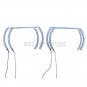 4 X Multi-Color RGB SMD Angel Eyes Halo Rings Kit For 07-13 Chevrolet Silverado