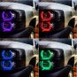 4 X Multi-Color RGB SMD Angel Eyes Halo Rings Kit For 07-13 Chevrolet Silverado