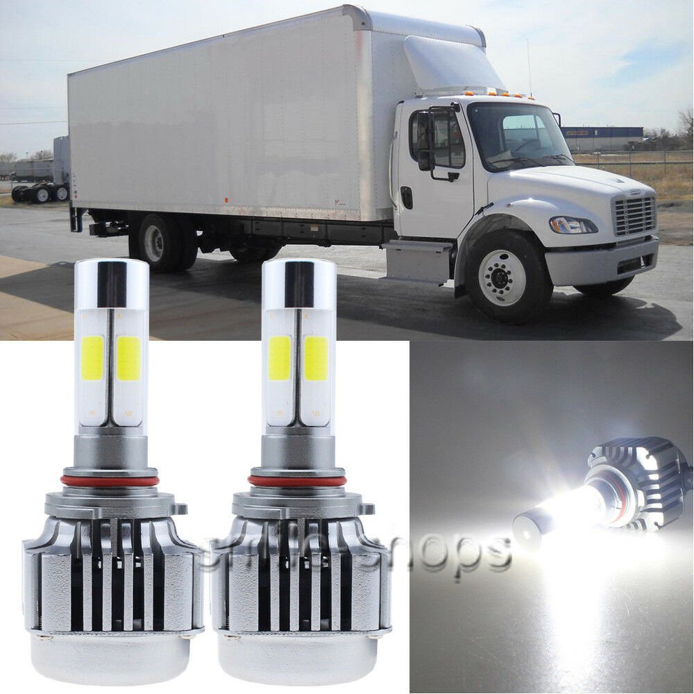 9006 HB4 LED Headlight Bulb Conversion Kit For 1996-2016 Freightliner Columbia