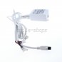 4 x Multi-Color RGB LED Angel Eye Halo Ring For BMW E39 E46 3 5 Series Headlight
