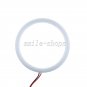 4pcs 106mm White LED Angel Eyes Halo Rings Cotton For BMW LCI E46 3 Series 2D