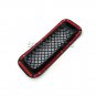For Jeep Patriot 11-17 Front Grille Mesh Insert Cover+Angry Bird Headlight Cover