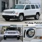 For Jeep Patriot 11-17 Front Grille Mesh Insert Cover+Angry Bird Headlight Cover
