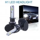 50W 8000LM COB LED H1 Headlight Kit Low Beam Bulbs 6000K Bright White High Power