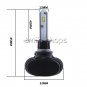 50W 8000LM COB LED H1 Headlight Kit Low Beam Bulbs 6000K Bright White High Power