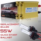 55W Gold HID Xenon Conversion Kit H4 H7 H11 H13 9003 9006 6K 5K Hi-Lo Bi-Xenon